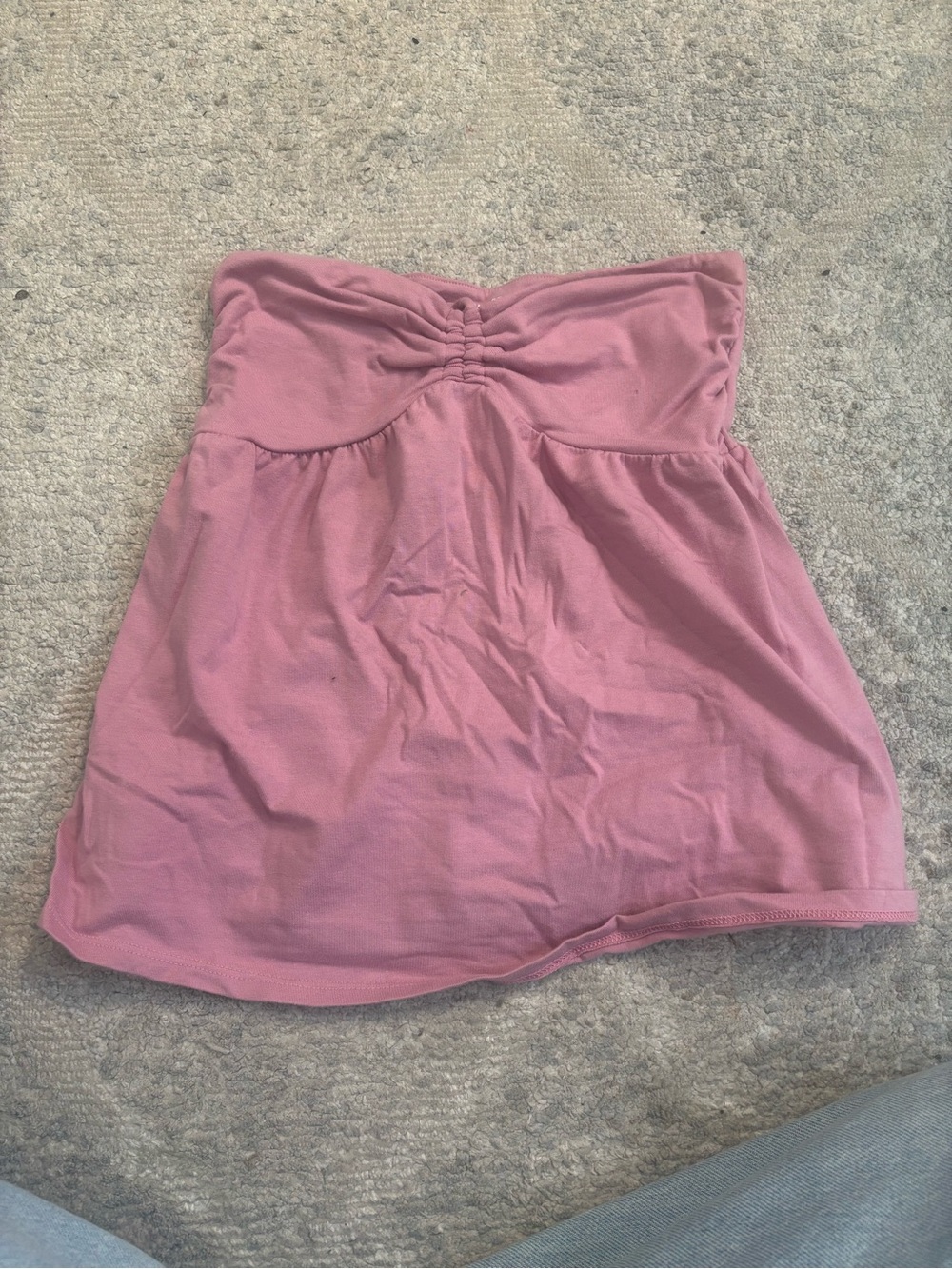 Hollister Mauve Pink Strapless Tube Top